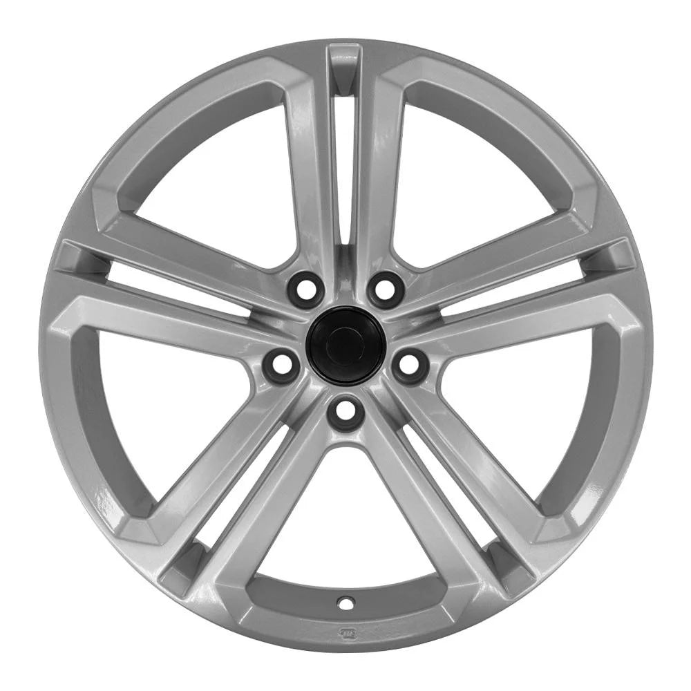 VW18 18 Inch Rim Fits CC Style 5X112 18X8 Gloss Silver - Hollander 69924 (1)