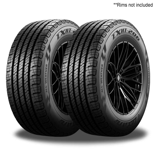 2  LXHT-206 P235/60R17 102H [50K Mi Warranty] 500AA Highway Truck Suv Tire LXST2061760030 / 235/60/17 / 2356017