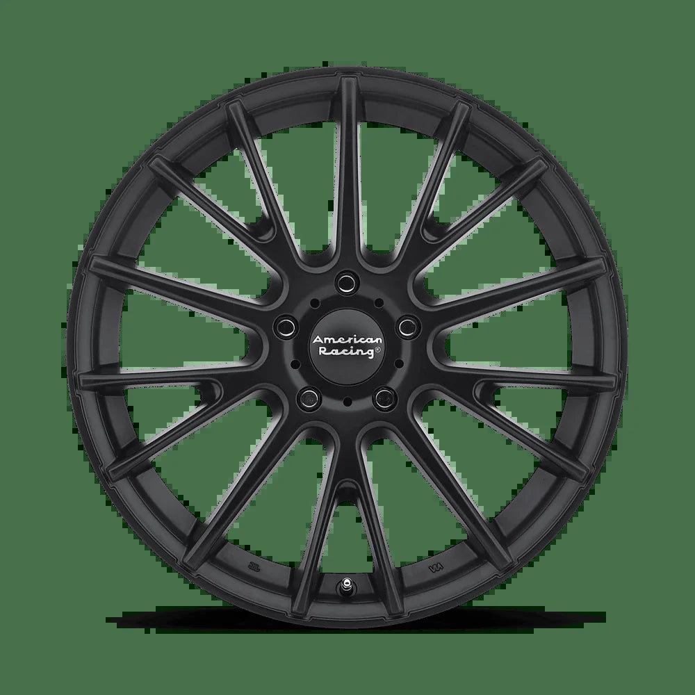 Aluminum Rim AR904 16X7In Satin Black Finish, AR90467056740